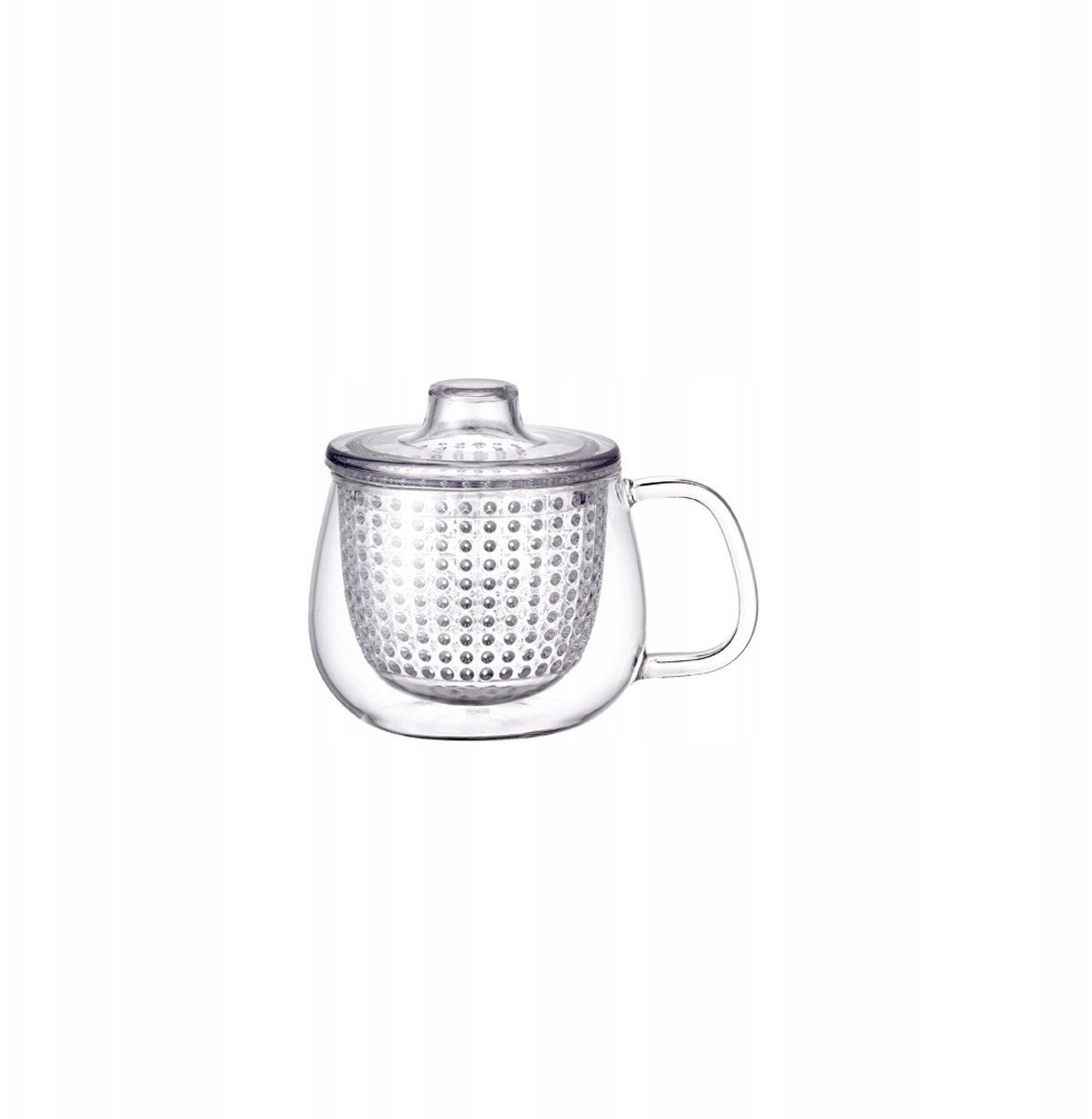 KINTO - UNITEA - Kubek z zaparzaczem do herbaty - Przezroczysty 350ml