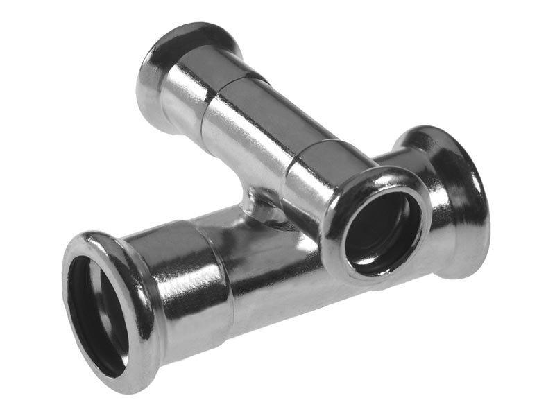 KAN-therm Czwórnik 90° przelotowy 22x15x22x15mm stalowy - 620290.0