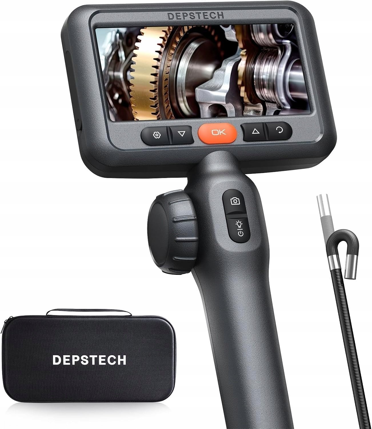 DEPSTECH DS650SL obrotowa kamera endoskopowa 6mm ze światłem 1,5m