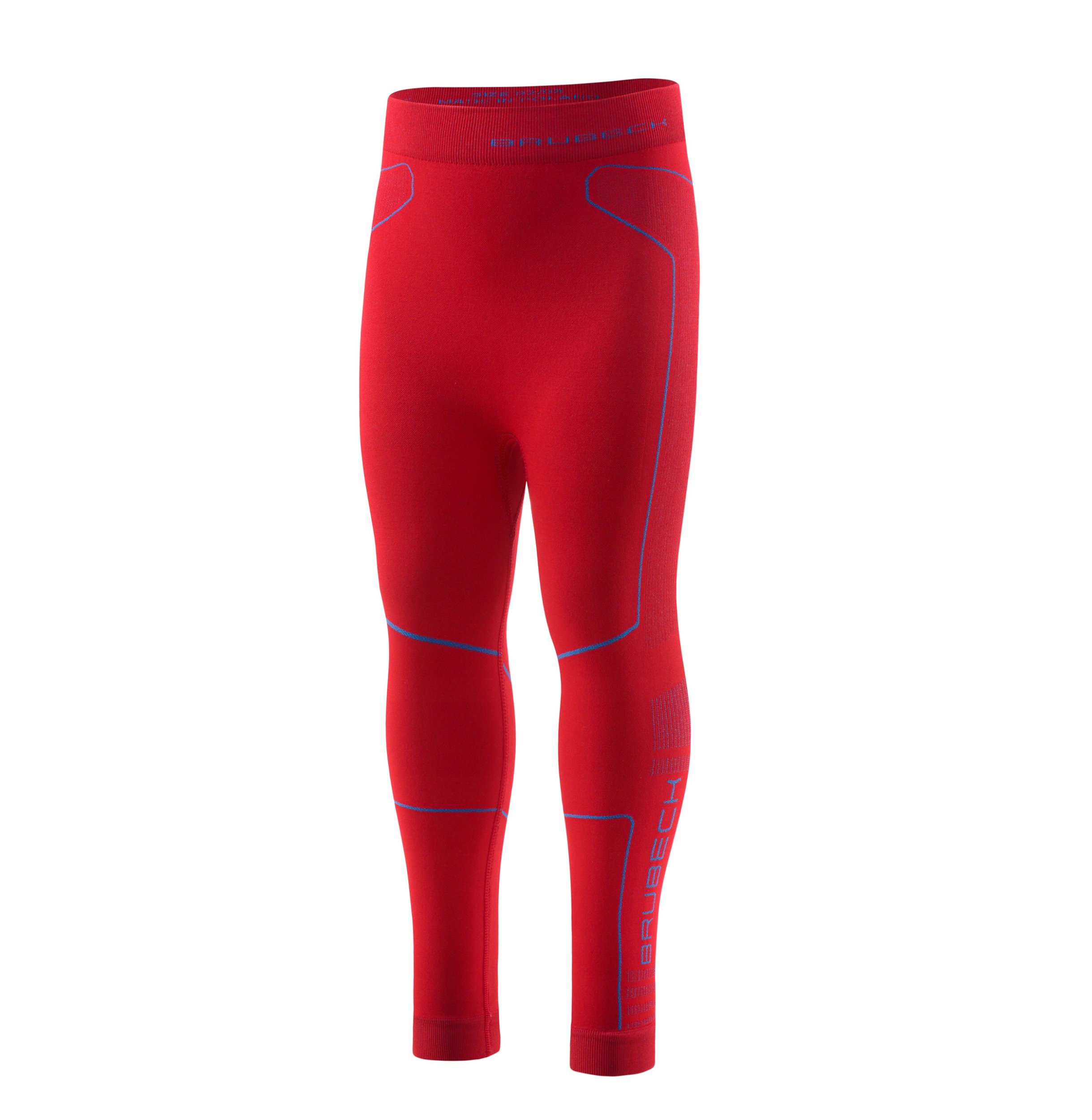LE1353K Spodnie dziecięce THERMO KIDS czerwony/niebieski 92/98