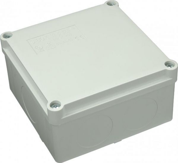 Pawbol Puszka natynkowa hermetyczna bez dławików IP56 szara 150 x 110 x 70mm (S-BOX 316)