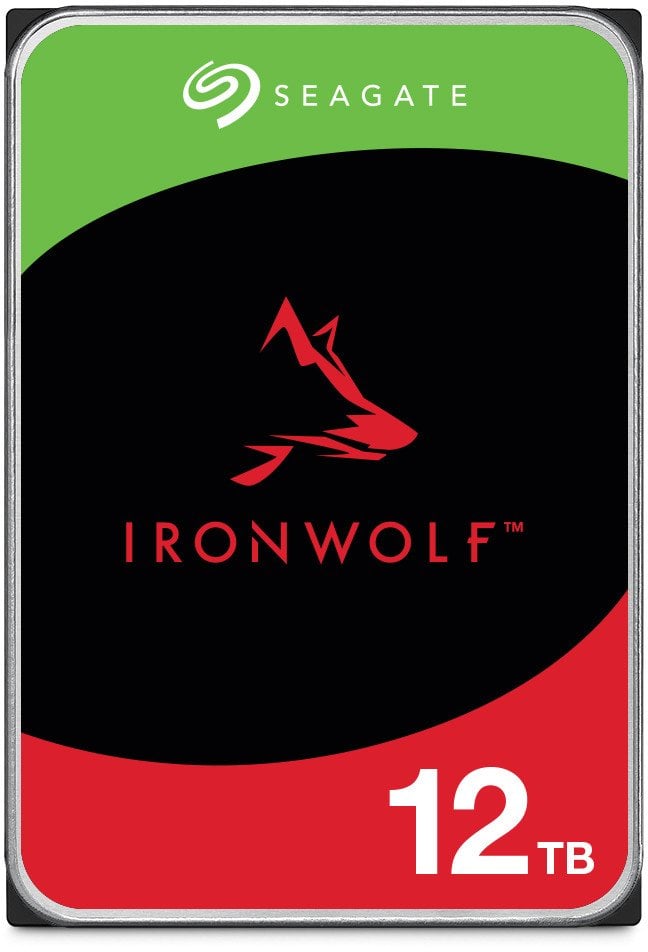 Dysk serwerowy Seagate IronWolf 12TB 3.5'' SATA III (6 Gb/s) (ST12000VN0008)
