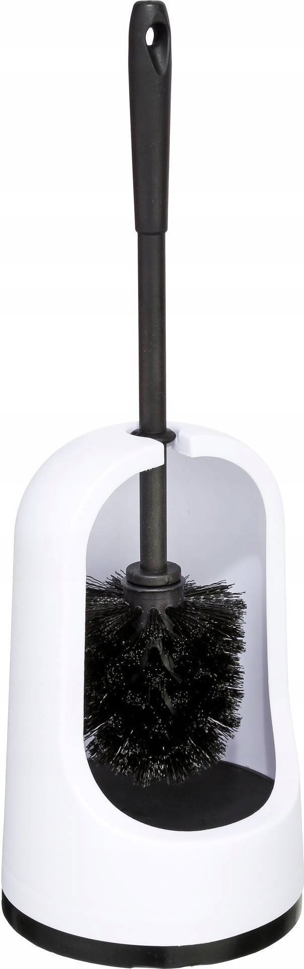 5five Szczotka do wc ze stojakiem, biało-czarna