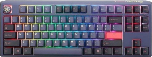 Zdjęcia - Klawiatura Ducky    One 3 Cosmic Blue TKL Gaming Tastatur, RGB LED - MX 