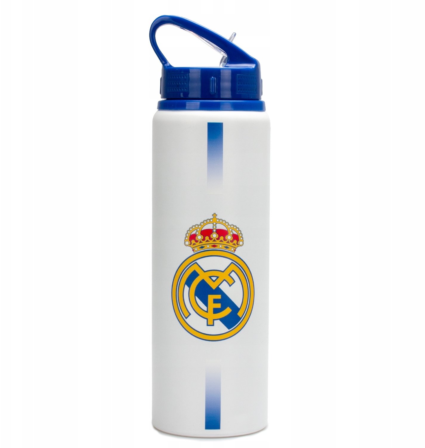 KIDS Bidon Butelka Z Ustnikiem Dla Fana Real Madryt Aluminiowy 750 Ml Na Prezent / Rm00036