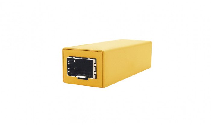 Level One GVT-1001 konwerter sieciowy 1000 Mbit/s Żółty