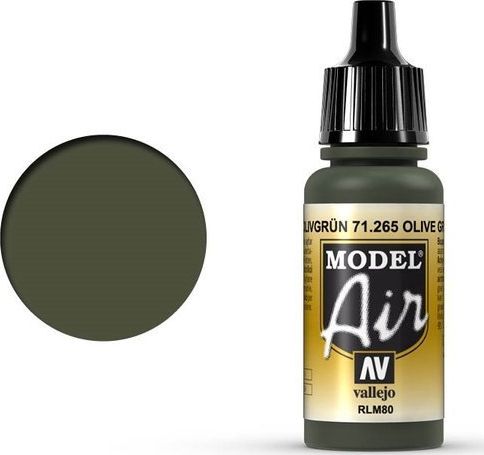 Vallejo Vallejo Model Air Olive Green RLM80 71.265 uniwersalny