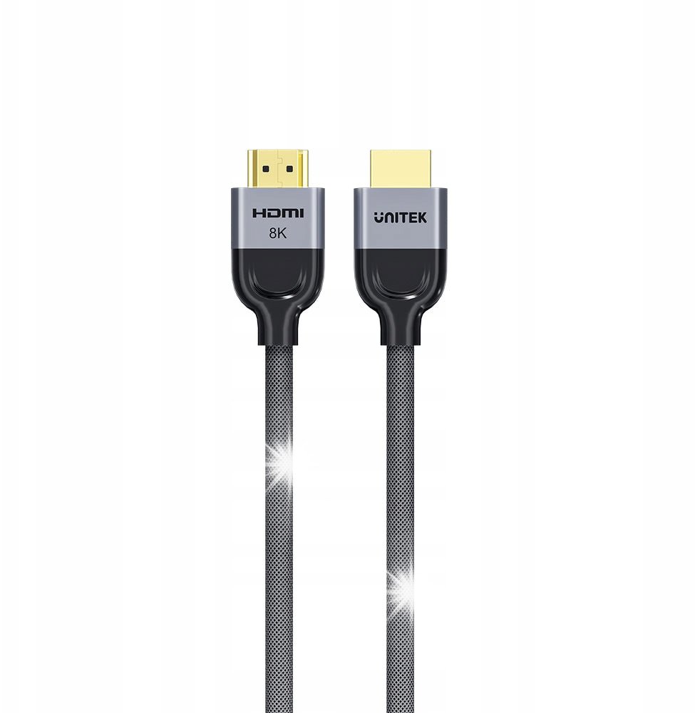 Kabel Unitek Unitek przewód 8K LUX HDMI 2.1 oplot 8Mzzz