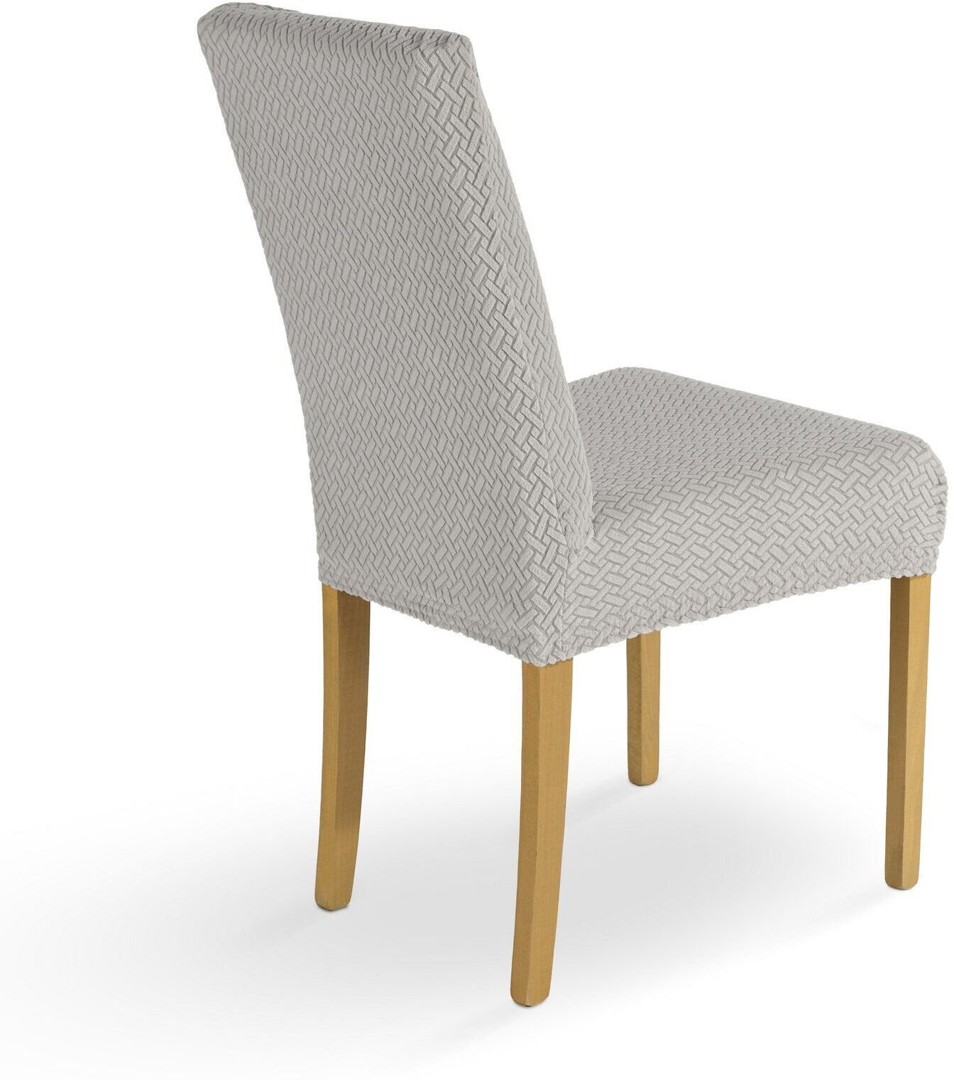 Aptel Pokrowiec na krzesło wodoodporny wzór 35x55x30 cm beżowy