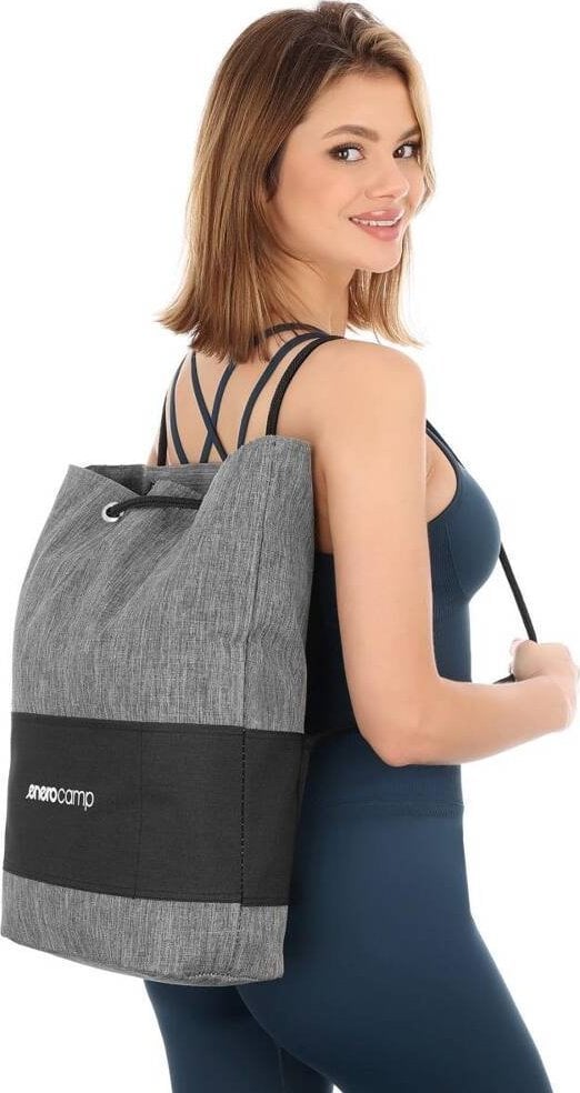 Enero TORBA TERMICZNA PLECAK 2W1 41x14x45CM SZARA 26L ENERO CAMP