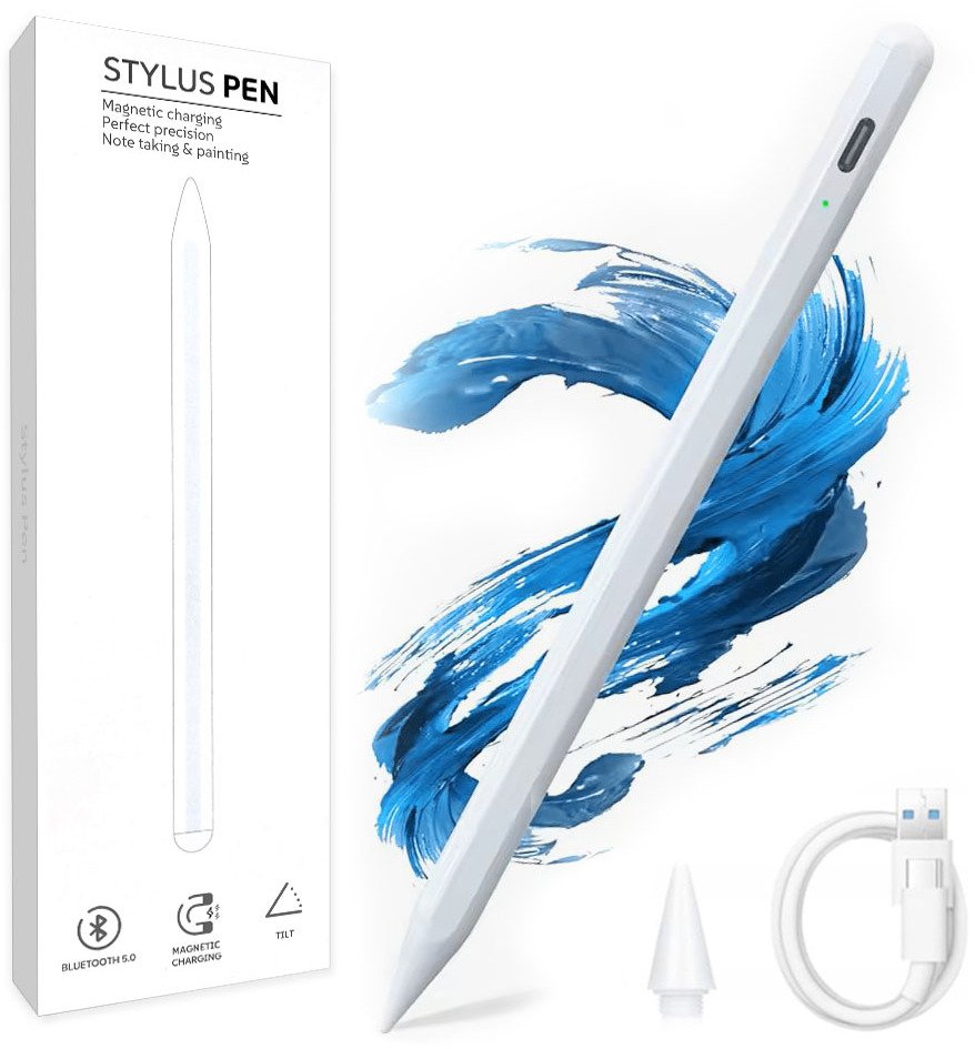 Precyzyjny Rysik Stylus Pencil do APPLE iPad Air/Pro MagSafe | USB-C | TILT