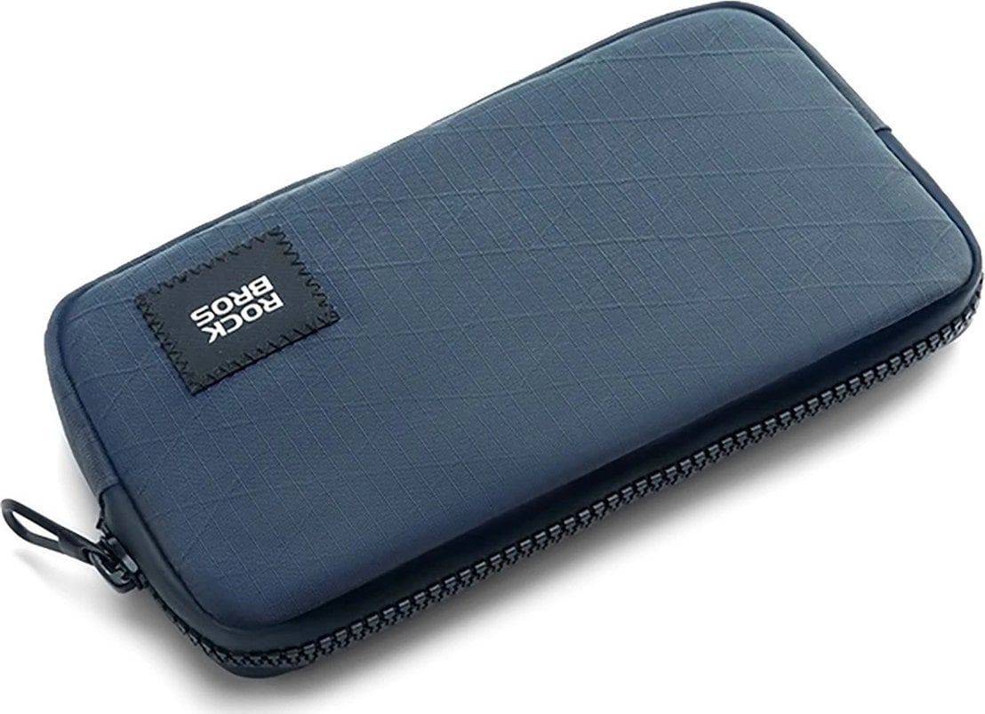 RockBros Saszetka rowerowa Rockbros 30990043001 na telefon, klucze, portfel 0.15 l - ciemnoniebieska...