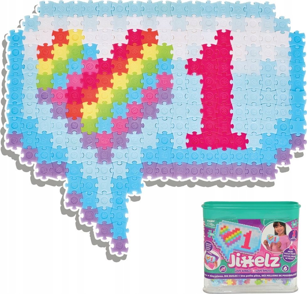 Qelements Puzzle 250 Pixelki Jixelz Masz wiadomo¶ć