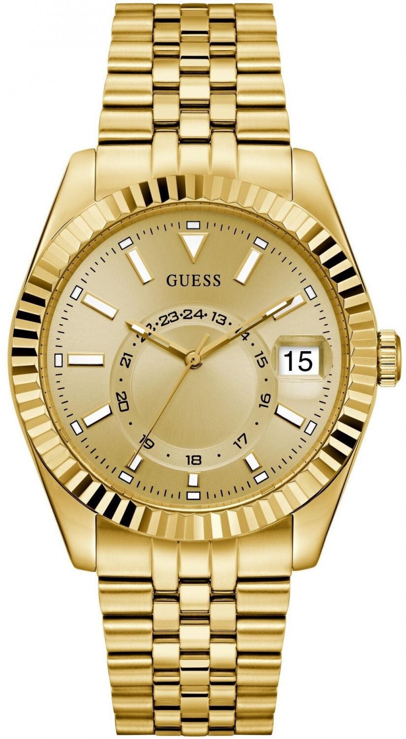 Zegarek Guess Zegarek męski Guess GW0977G2 złoty