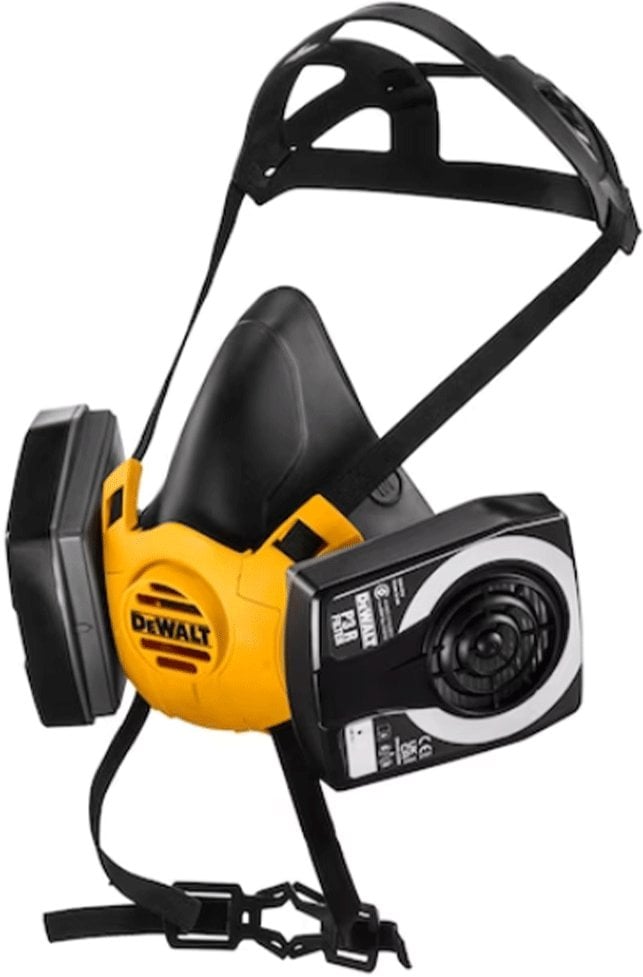 Dewalt półmaska ochronna z filtrami klasy p3, rozmiar l DXIR1HMLP3