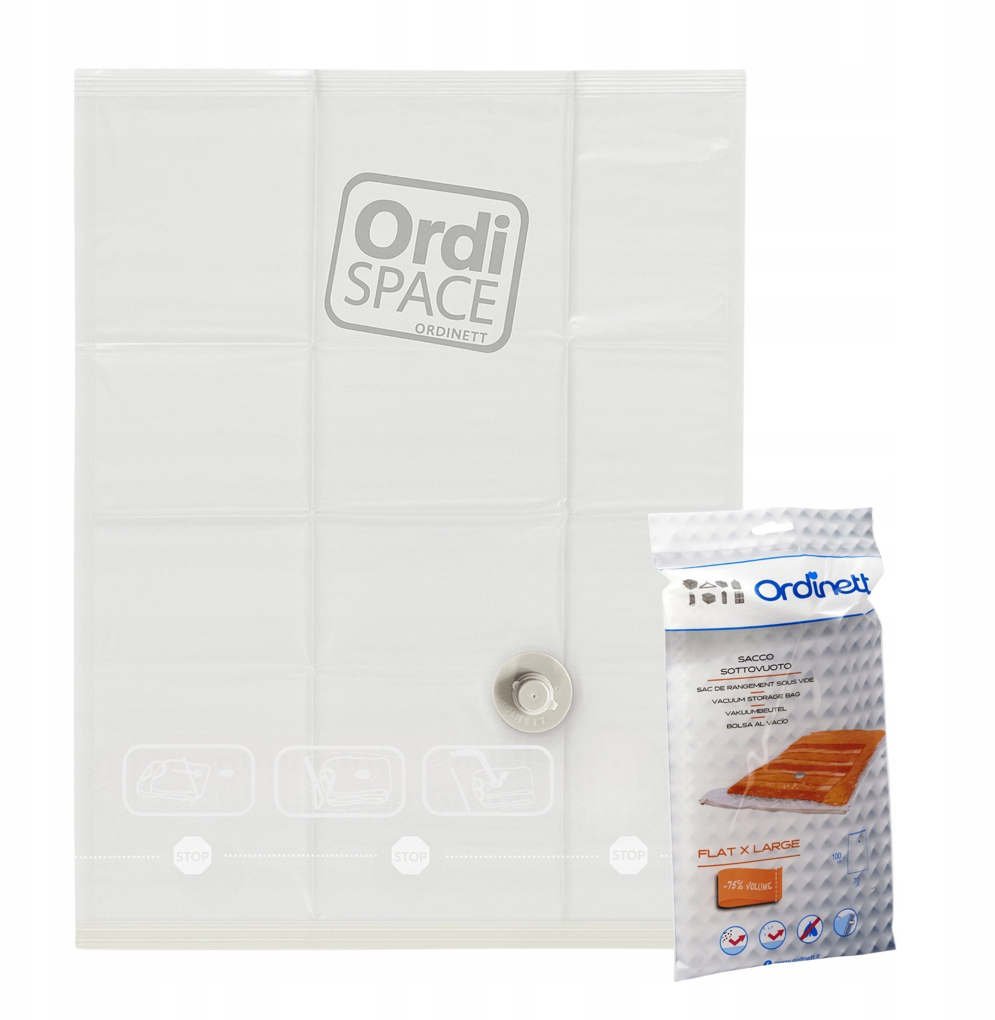 Aptel Worek próżniowy Ordispace Flat Extra Large 70x100cm 8000303311140