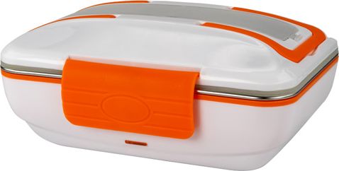 De Gusto Podgrzewany pojemnik na żywność Lunch Box Warmy pomarańczowy