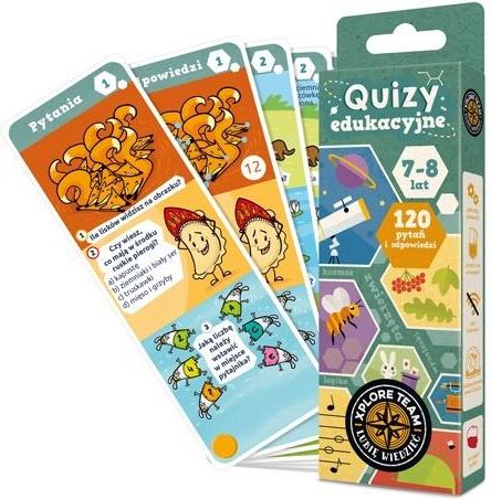 Czuczu Xplore Team Quizy dla dzieci 7-8 lat (3227)