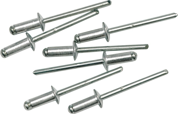Vorel Nity aluminiowe 12,7x4,8mm 50szt. 70500