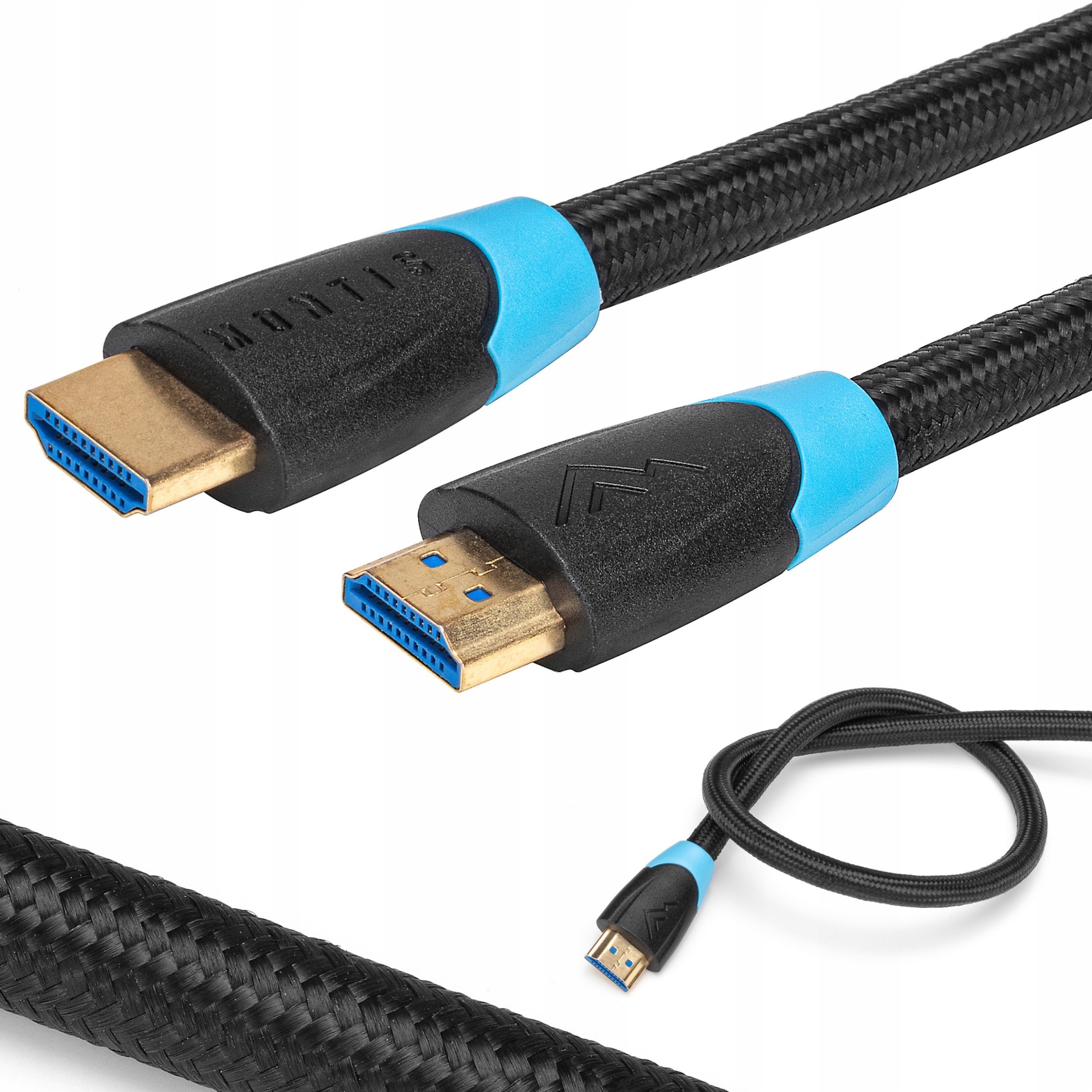 Kabel Montis HDMI - HDMI 1 m czarny (MT164-1)