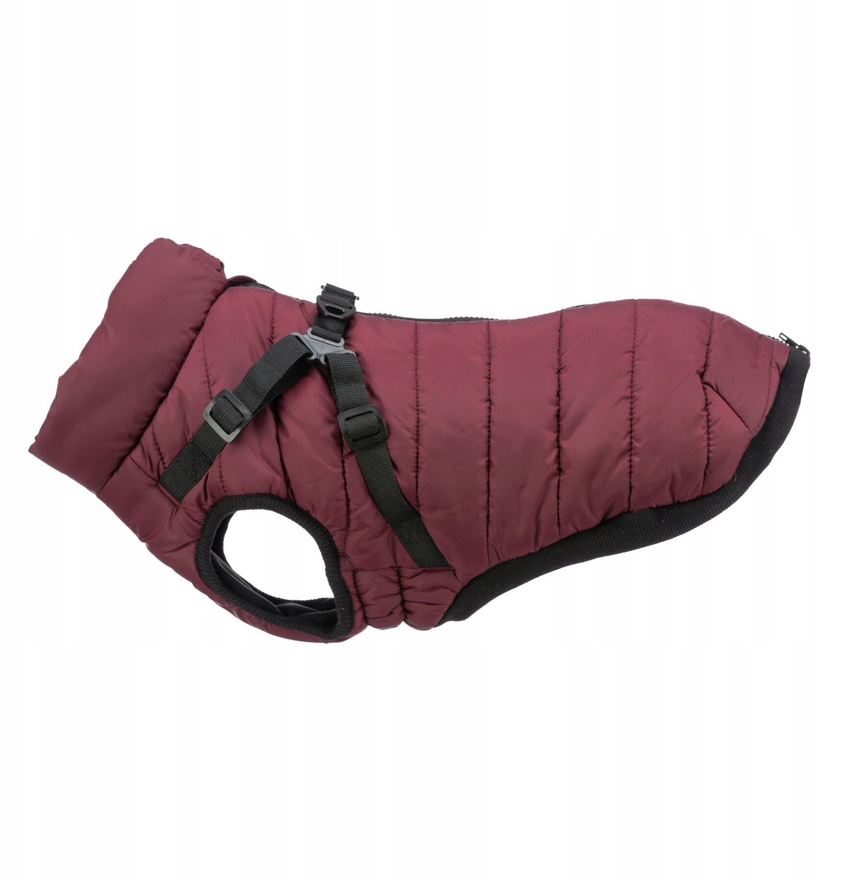 Trixie Pirou winter harness coat, XS: 30 cm, sangria