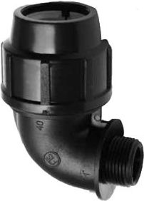 AKA Kolano 90º PE 32mm GZ 1" (447326)