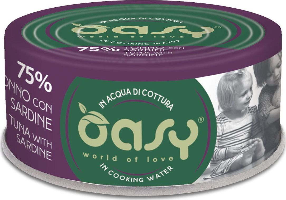 Oasy OASY KOT MORE LOVE TUNCZYK/SARDYNKI 70G PUSZKA OKM-4942