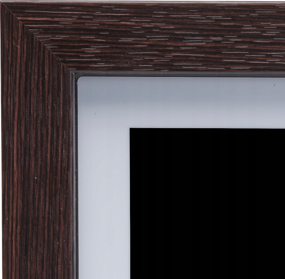 Ramka cyfrowa Denver PFF-1543 15,6'' cyfrowa ramka zdjęciowa ciemne drewno