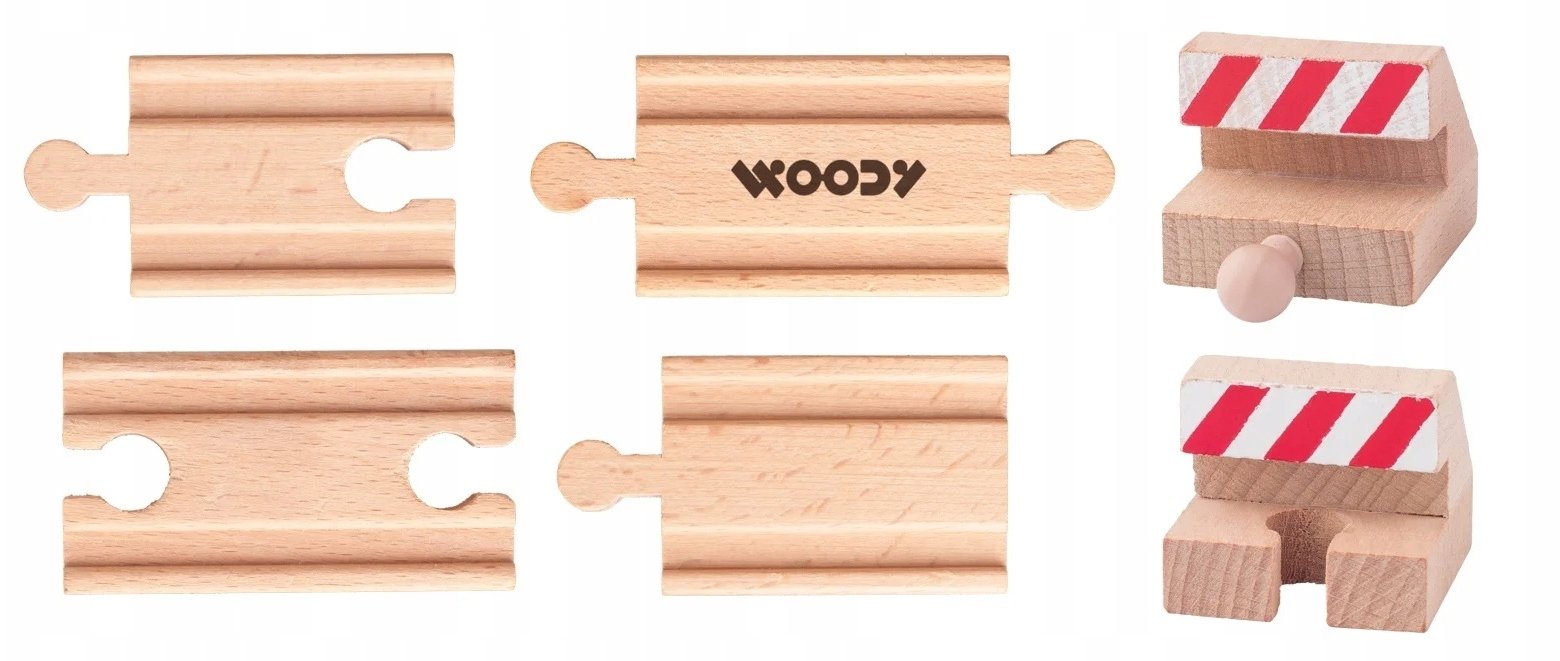 Woodyland WOODYLAND Łączn+ogran.d/drew.kol.6szt 92112 21126