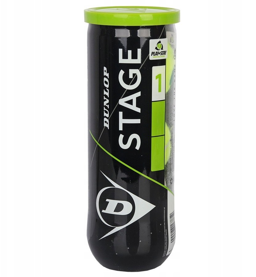 Dunlop Piłka tenisowa Dunlop Stage 1 Green 3