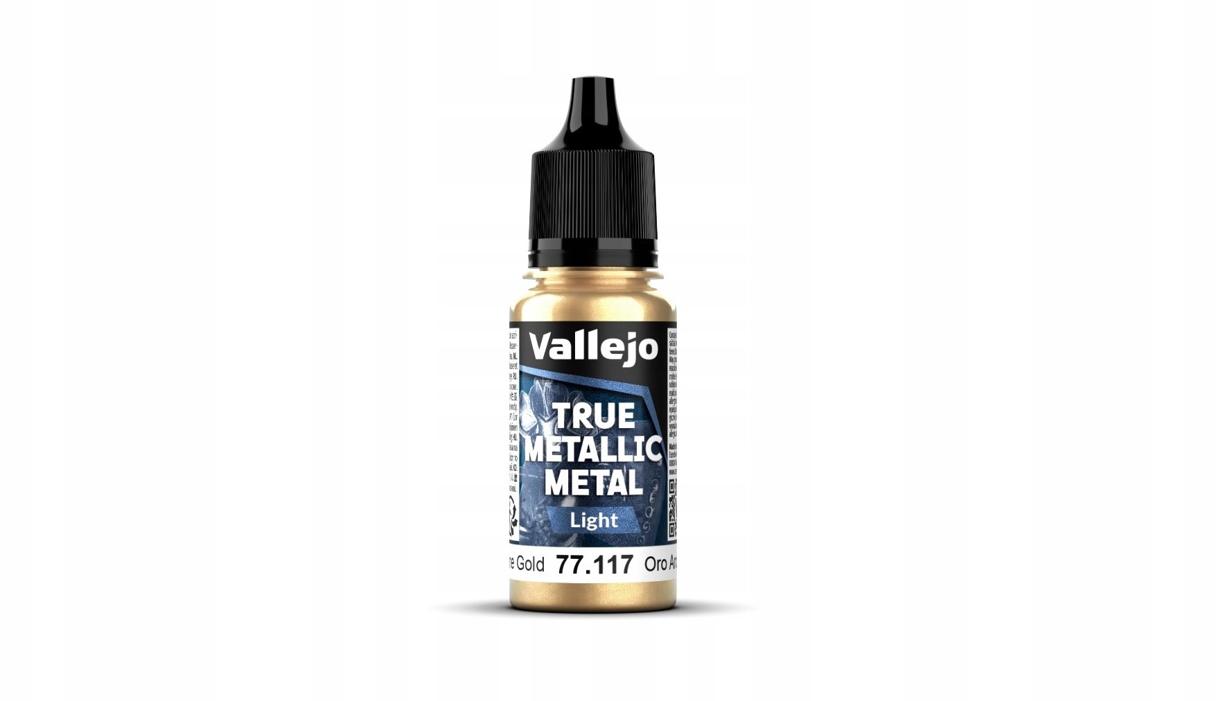 Vallejo Vallejo: 77.117 - True Metallic Metal - Light - Arcane Gold (18 ml)