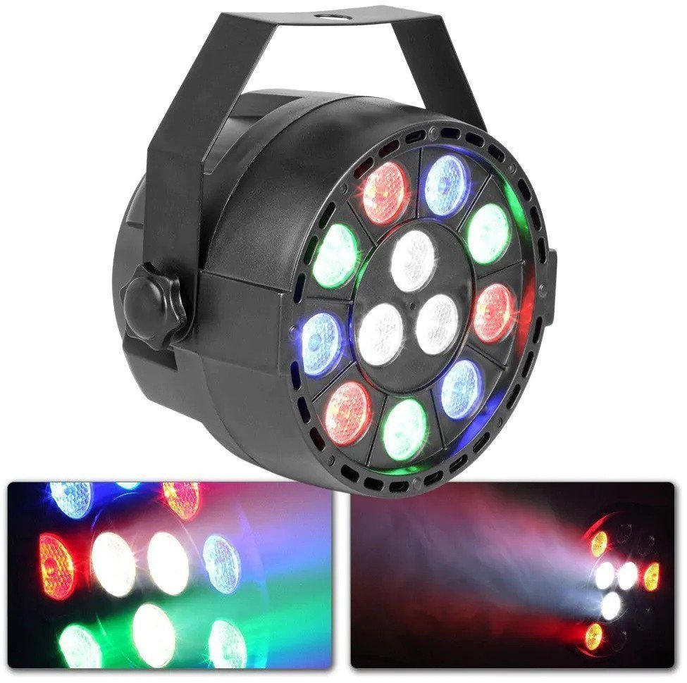 Reflektor PartyPar 12x1W RGBW DMX Max one size