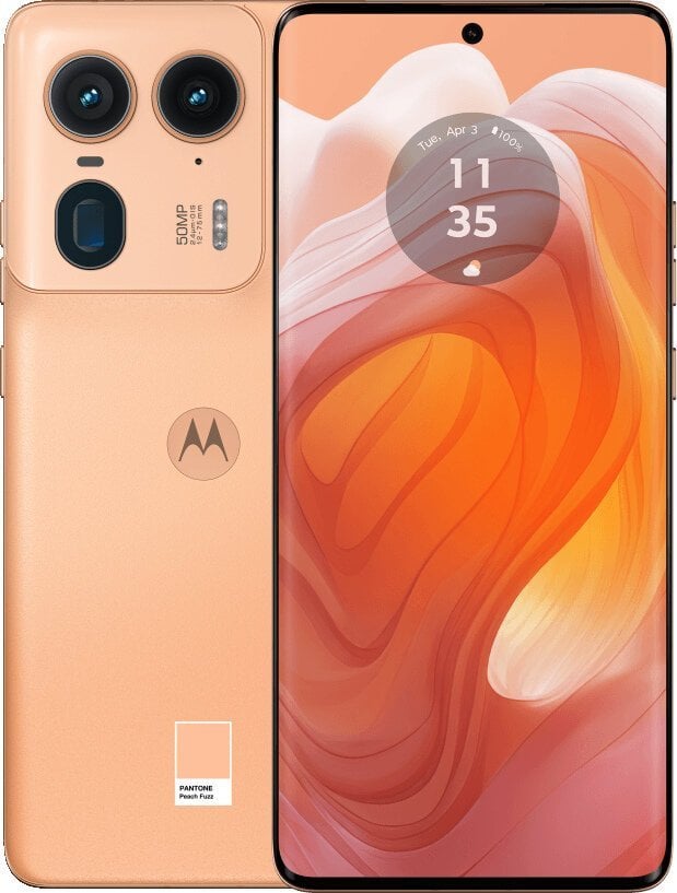 Smartfon Motorola Edge 50 Ultra 5G 16/1TB Pomarańczowy (PB0Y0055PL)