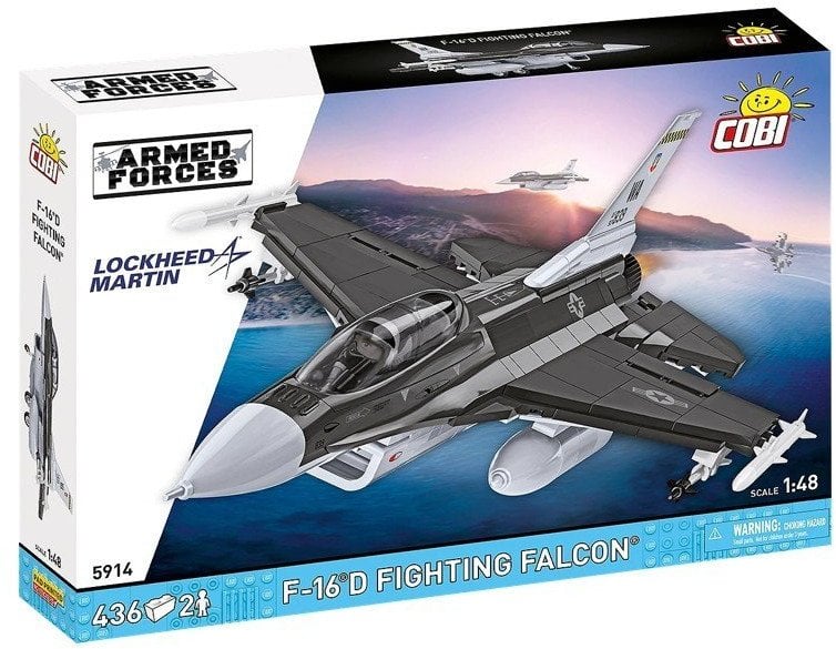 Cobi Klocki F-16D Fighting Falcon 436 elementow Klocki