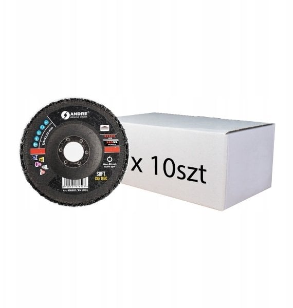 Andre ANDRE KRĄŻEK SZLIFIERSKI CBS 125mm HARD - RED