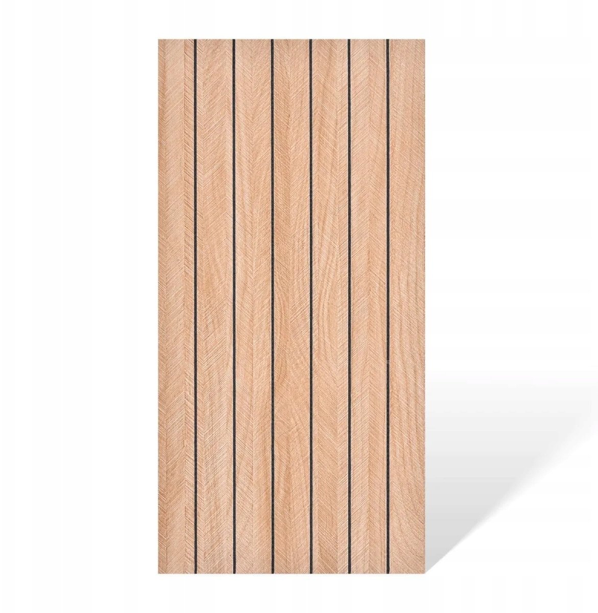 DMS Płytki samoprzylepne imitacja drewna brązowe lamele 4szt 60x30cm