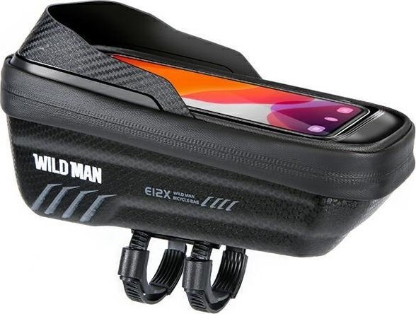 WildMan Etui/uchwyt rowerowy WILDMAN M E12X sakwa na ramę czarna/black