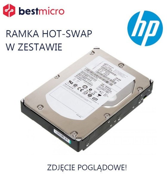Dysk serwerowy HP 3PAR 7000 920GB 2.5" SAS 6Gb/s Refabrykowany (752815-001)