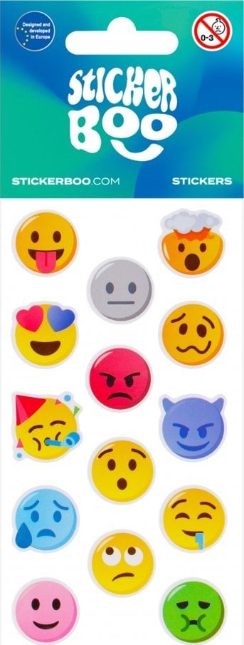 STICKERBOO NAKLEJ EMOTIKONY 3 66X180 S-BOO PBH 120/1800