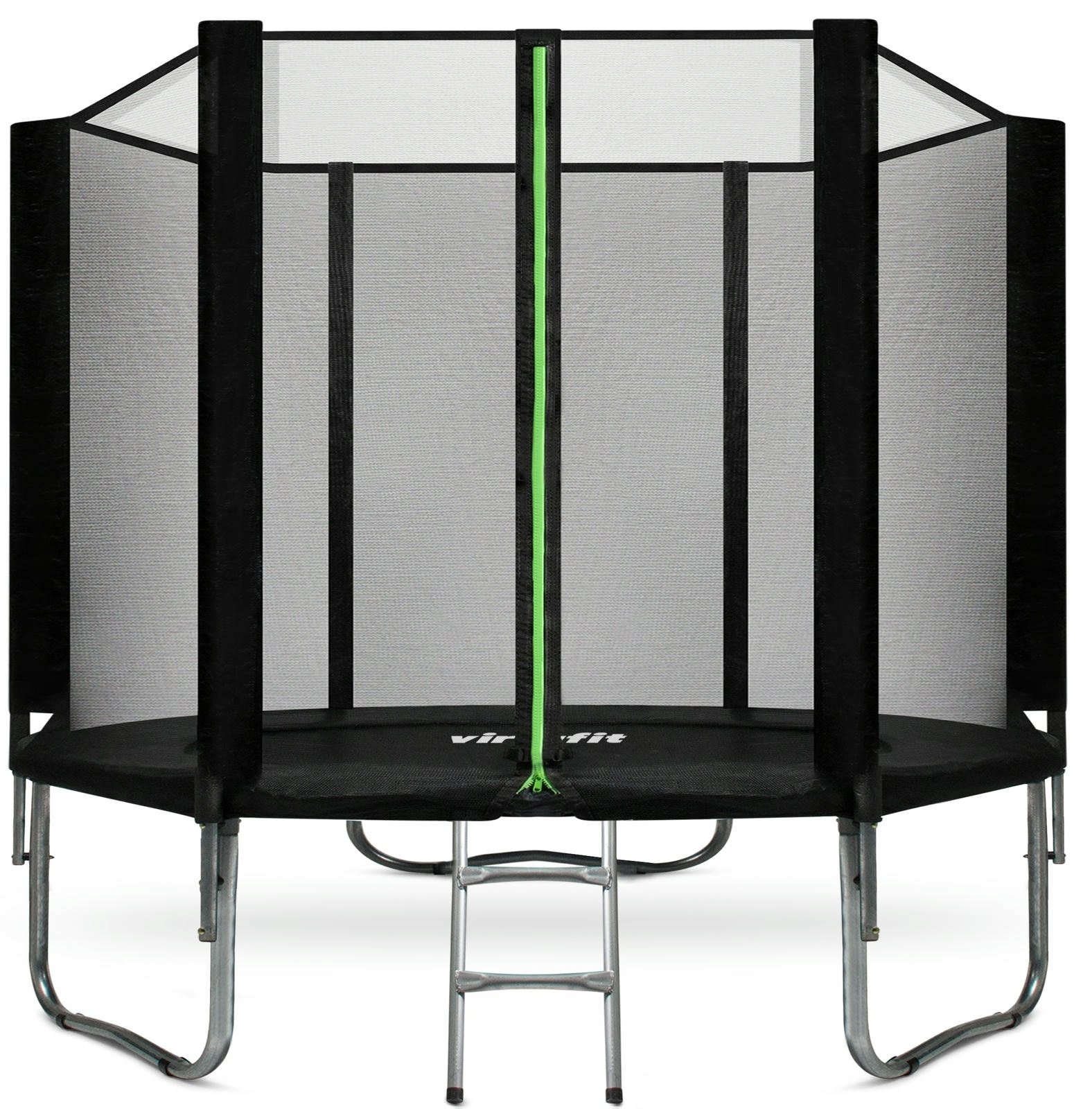 Trampolina ogrodowa Virtufit VIRTUFIT TRAMPOLINA Z SIATKĄ BEZPIECZEŃSTWA 251 CM
