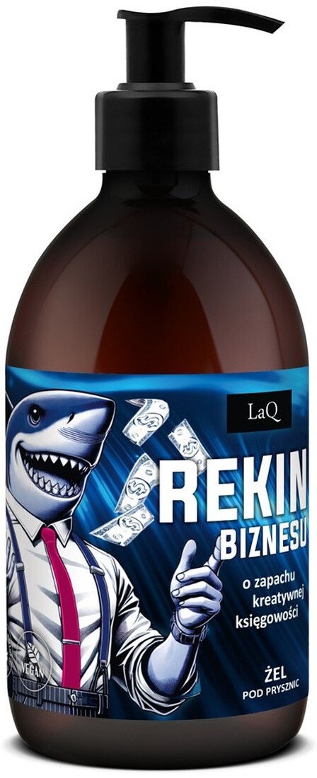 LaQ LAQ_Żel pod prysznic dla mężczyzn Rekin Biznesu Premium 500ml