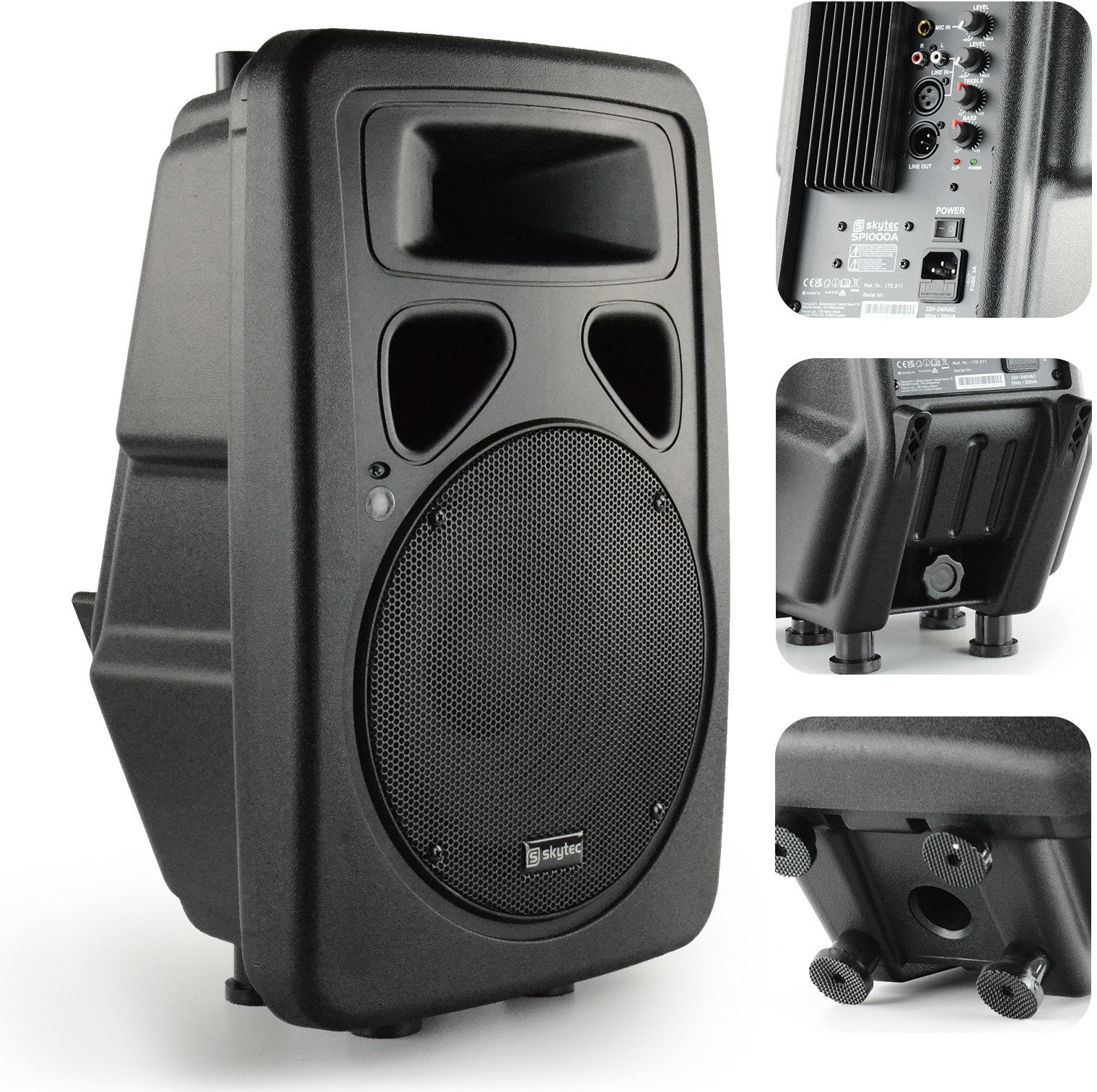 Kolumna Skytec Kolumna aktywna SP1000A Hi-End 10" 400W one size