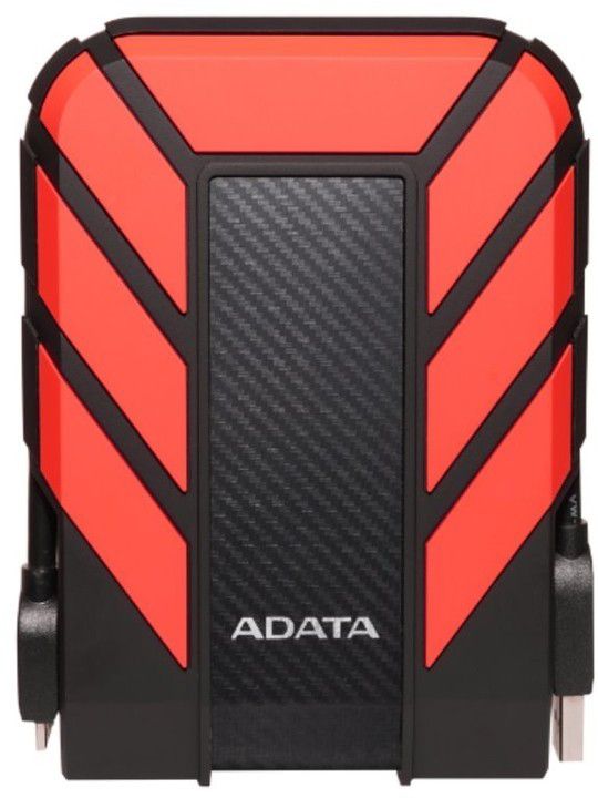 Dysk zewnętrzny HDD ADATA HD710 Pro 2TB Czarny-Czerwony (AHD710P-2TU31-CRD)