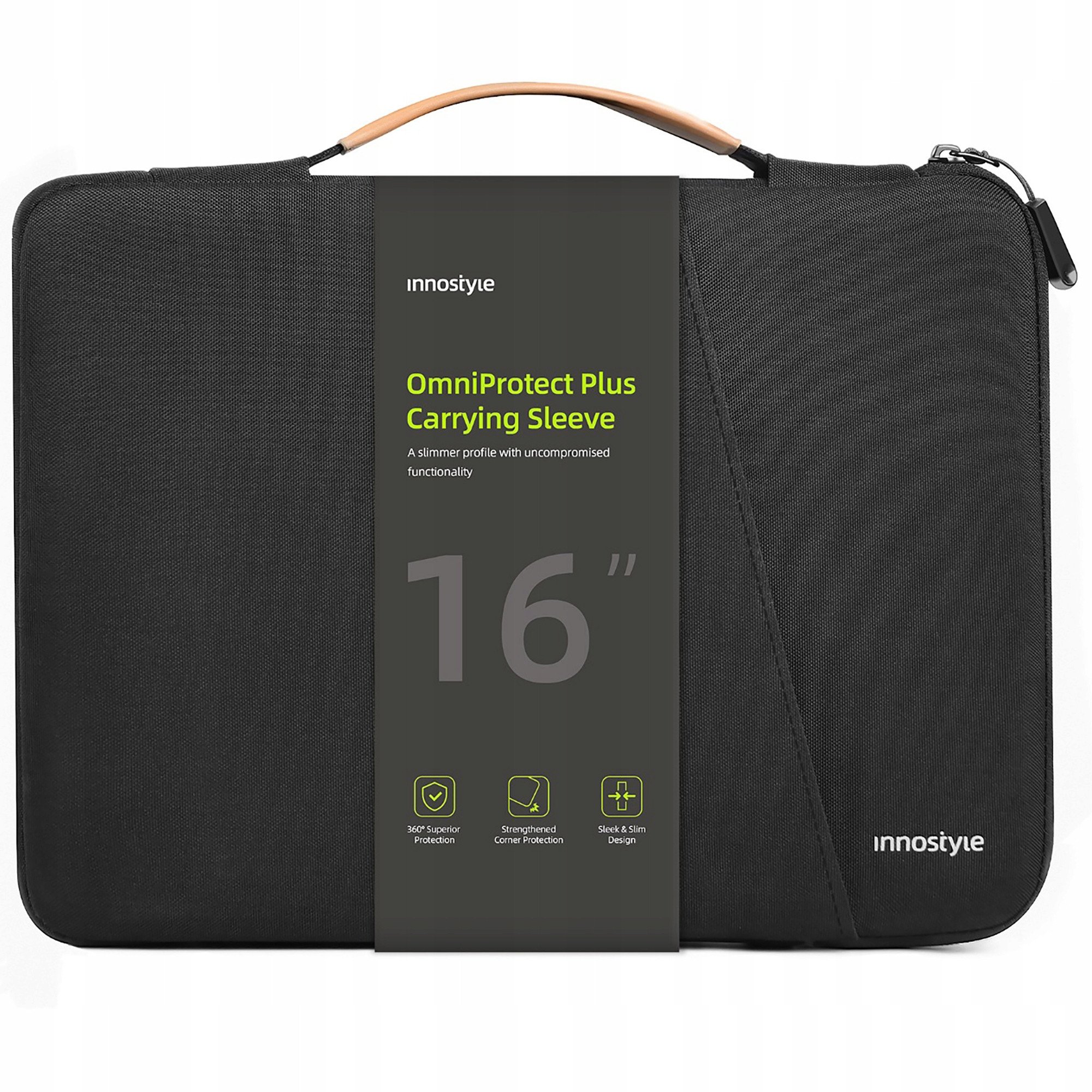 Torba Innostyle INNOSTYLE TORBA NA LAPTOPA 15 6 16 WODOODPORNA ETUI OMNIPROTECT PLUS CZARNA