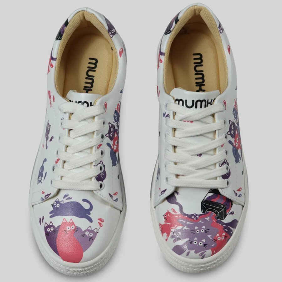 Mumka Shoes Sneakersy Koty są Wszędzie Mumka-40
