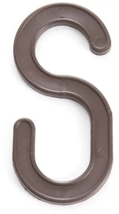 Aptel SHAPED BROWN HOOKS FOR CLOTHES