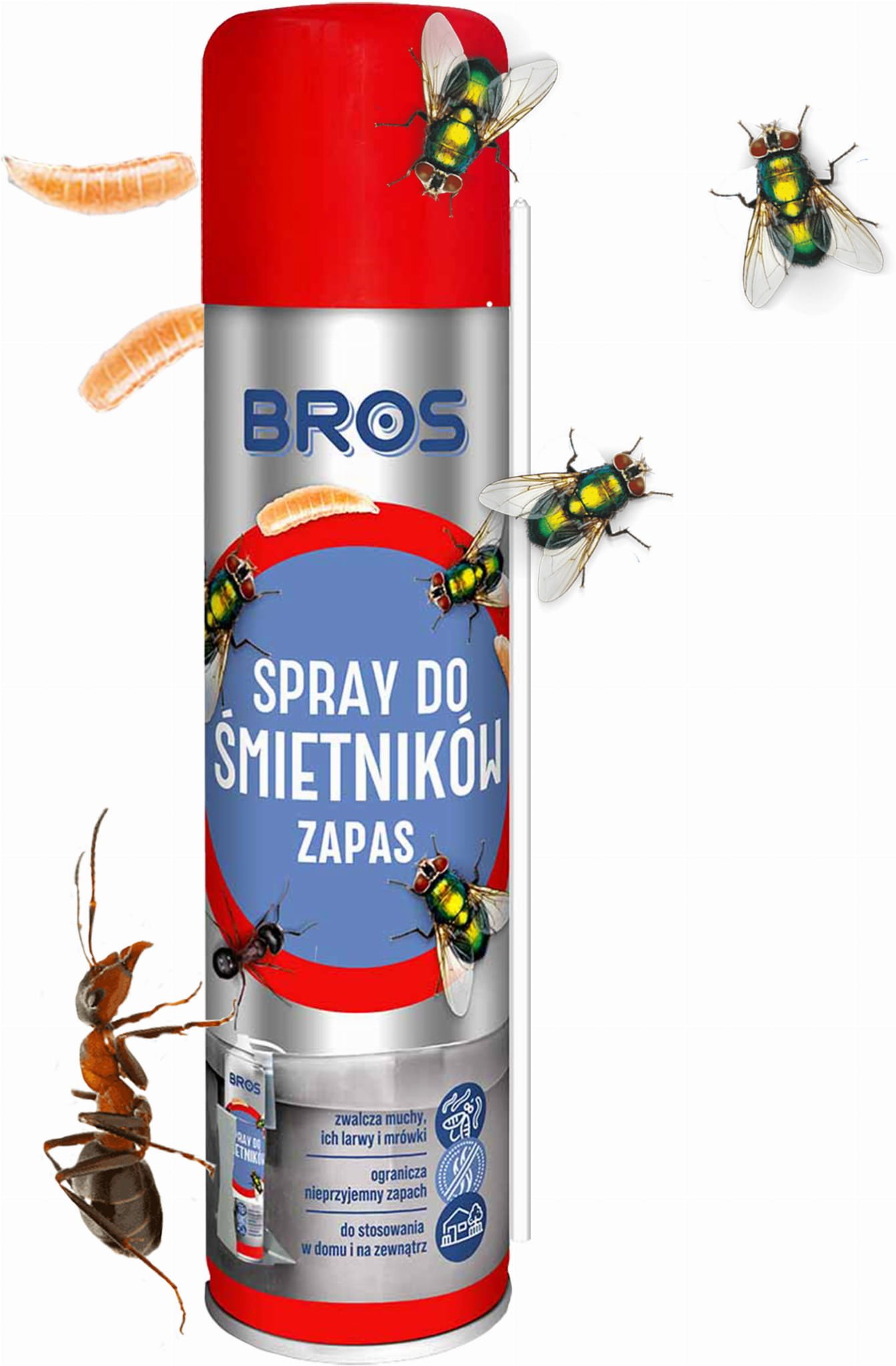 Bros BROS - Spray Do Śmietników 400ml