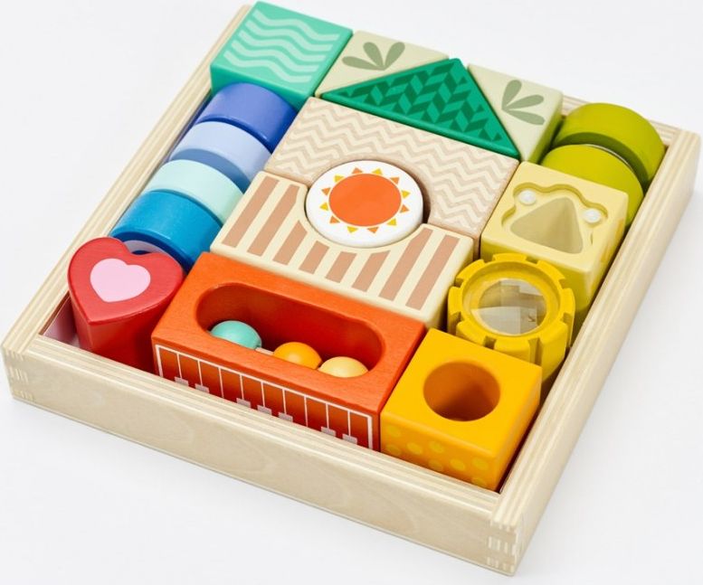 Classic World Drewniane Klocki Układanka