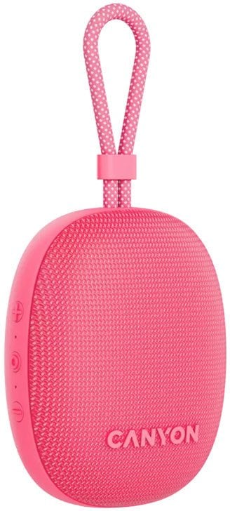 CANYON Głośnik Bluetooth OnMove 12 IPX7 TWS 5W Różowy