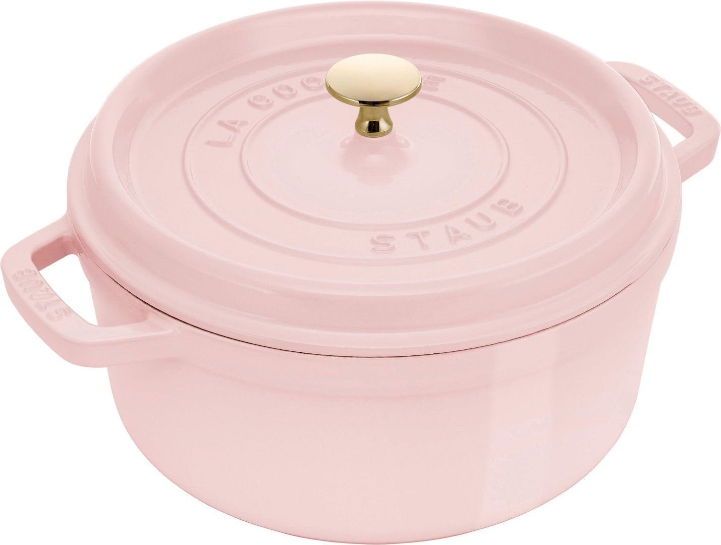 Lumarko STAUB LA COCOTTE Garnek żeliwny okrągły 5.2 ltr, rózowy
